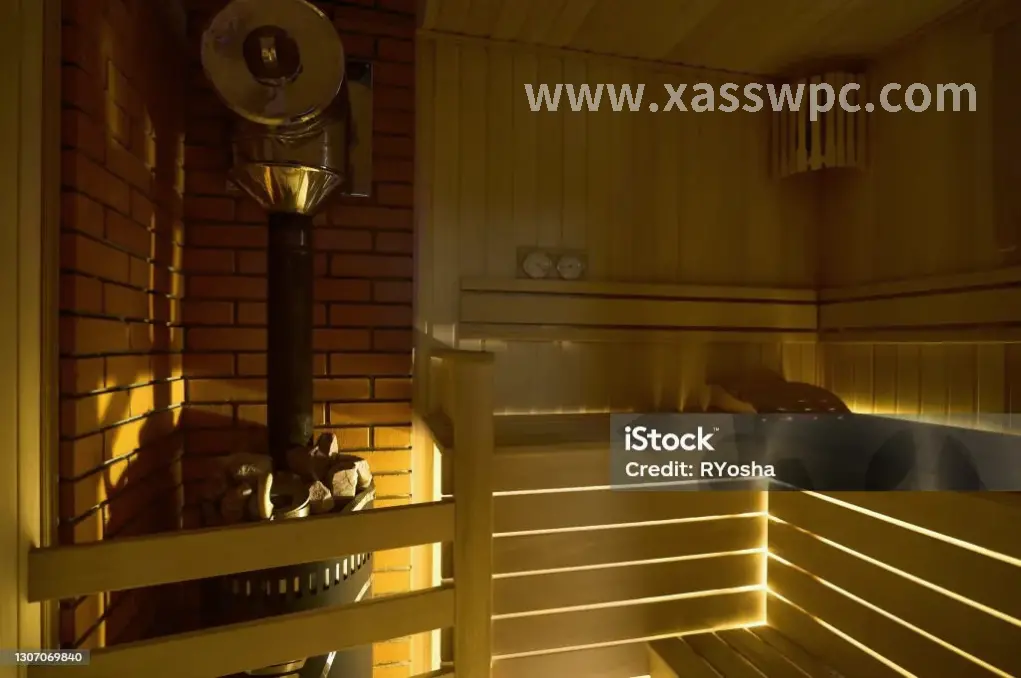 古老的桑拿场景